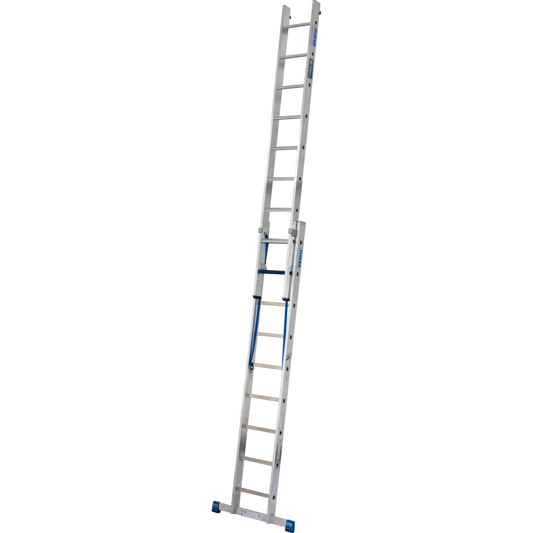 Ausgeklappte KRAUSE Mehrzweckleiter