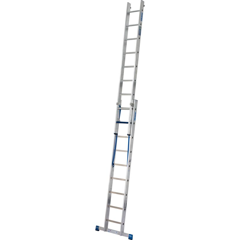 Ausgeklappte KRAUSE Mehrzweckleiter