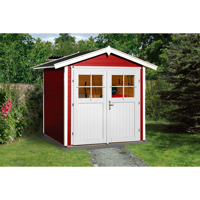 Bild von Gartenhaus '224' schwedenrot 205 x 209 cm