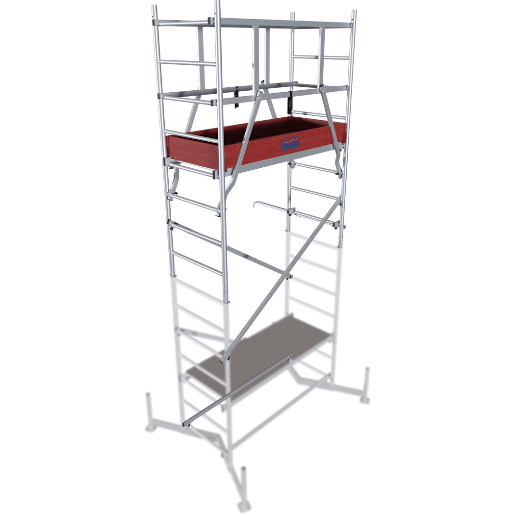 ClimTec Gerüstsystem 1. Aufstockung.