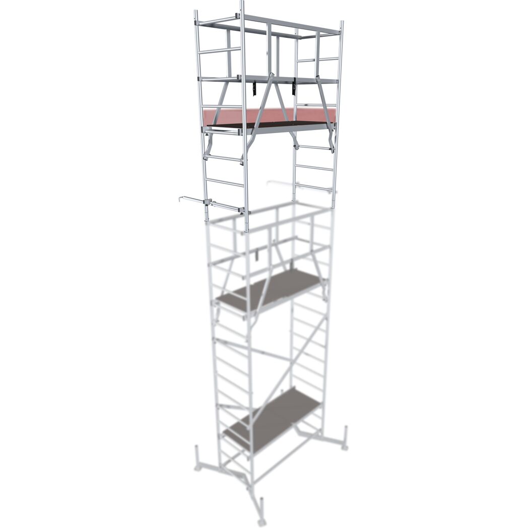 ClimTec Gerüstsystem, 2. Aufstockung