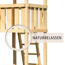 Verkleinertes Bild von Kinderspielturm 'Marlen' mit Doppelschaukel und Rutsche natur 508 x 345 cm