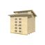 Gartenhaus GH Gent 250x250cm natur