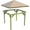 Gartenlaube Holm aus Holz
