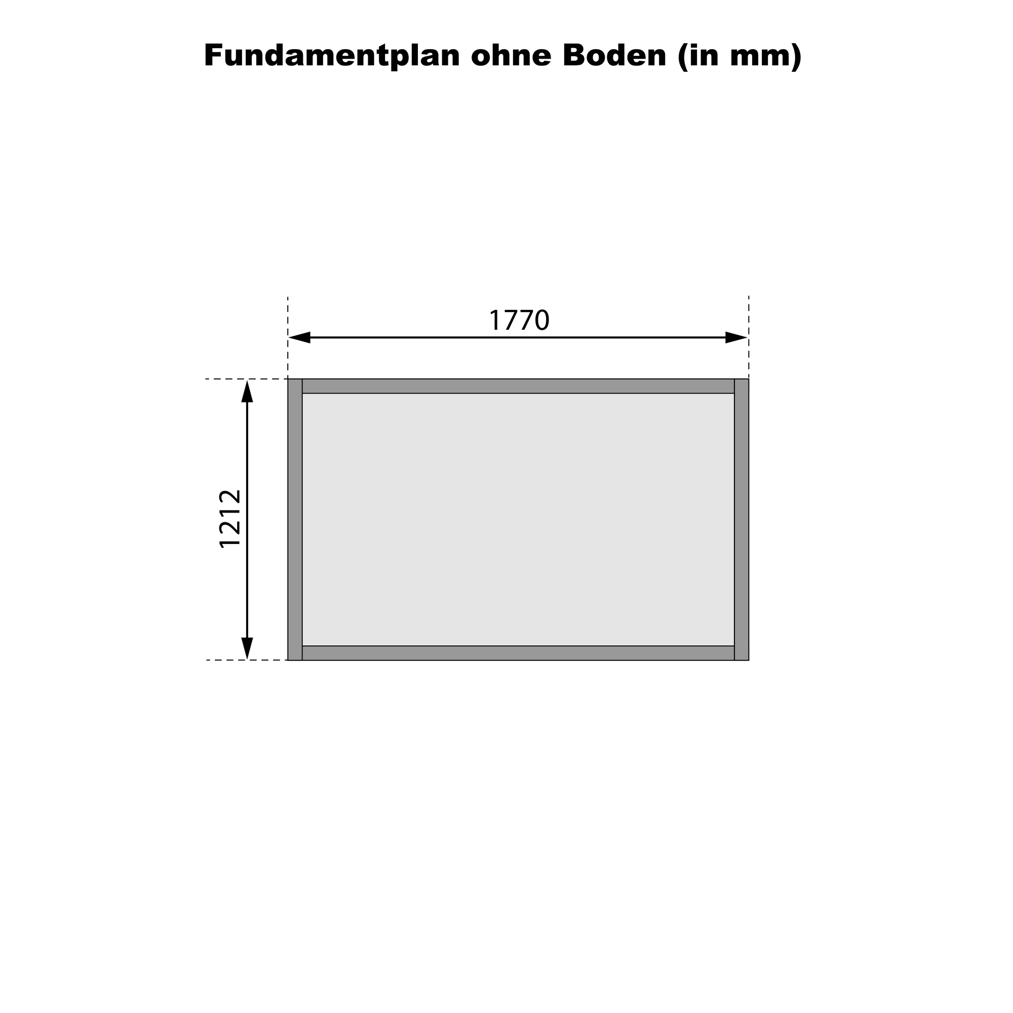 Gartenhaus 'Dahme 1' naturbelassen 180 x 123 x 222 cm + product picture
