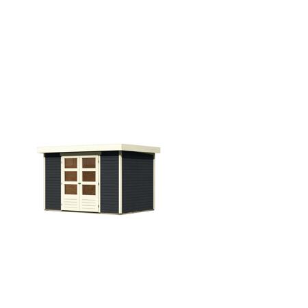 3. Bild von Gartenhaus 'Dornhan 4' anthrazit 330 x 238 x 211 cm