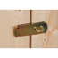Gartenhaus-Set 'Dornhan 4' anthrazit mit Anbaudach 330 x 238 x 211 cm