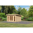 Premium-Gartenhaus 'Borsuma 2' natur 406 x 331,5 x 229,5 cm