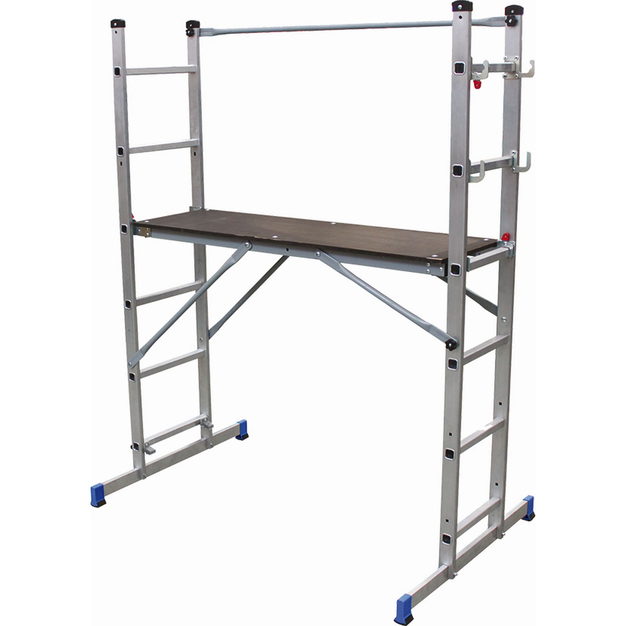 Faltbares Alu-Gerüst mit Arbeitsbrett