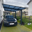 Carport 'Wing 80' anthrazit 276 x 531 x 284 cm