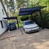 Carport 'Wing 80' anthrazit 276 x 531 x 284 cm
