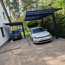 Carport 'Wing 80' anthrazit 276 x 531 x 284 cm