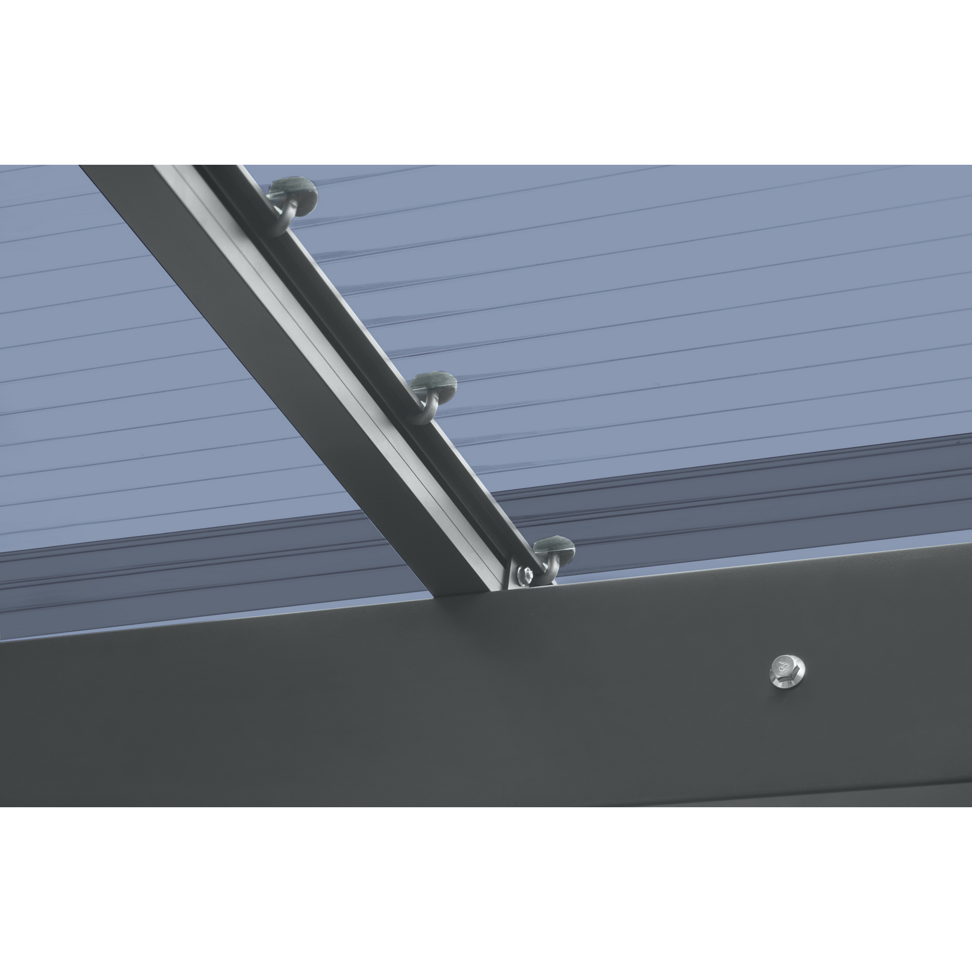 Carport 'Wing 80' anthrazit 276 x 531 x 284 cm