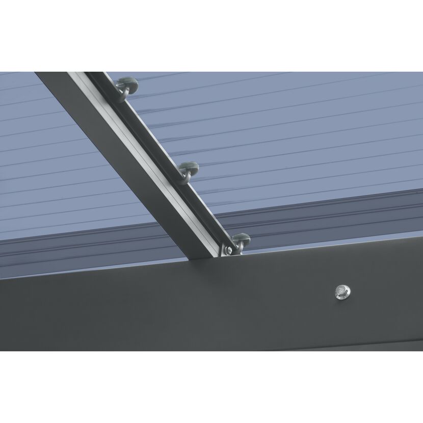 Carport 'Wing 80' anthrazit 276 x 531 x 284 cm