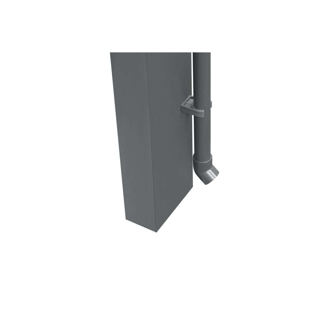 Carport 'Wing 80' anthrazit 276 x 531 x 284 cm