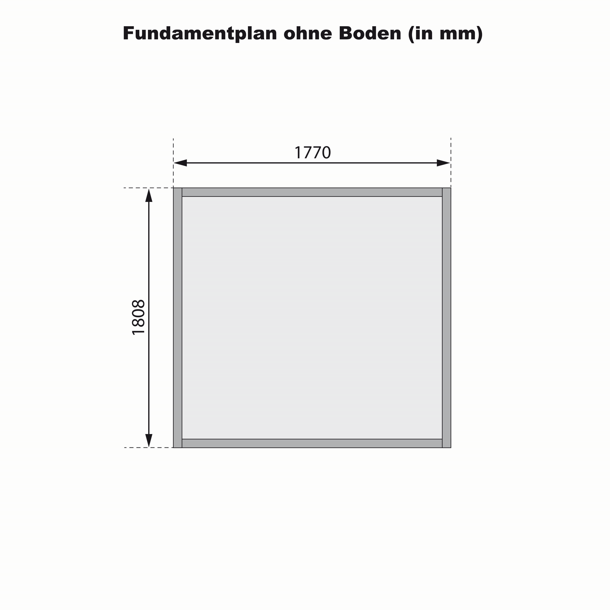Gartenhaus 'Kolle 3' Fichtenholz naturbelassen 180 x 184 x 222 cm + product picture