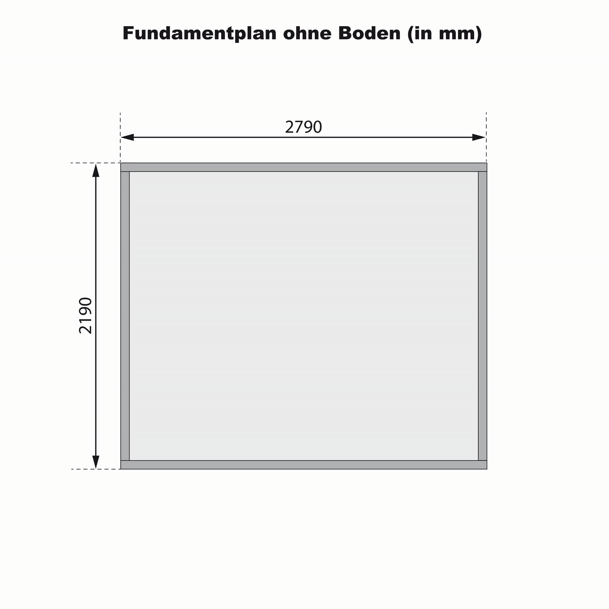 Gartenhaus 'Wiesenhaus 3' Fichtenholz naturbelassen 297 x 237 x 217 cm + product picture