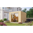 Gartenhaus 'Marcy 1' Fichtenholz naturbelassen 304 x 304 x 236,5 cm