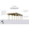 Karibu Carport Classic Einzel- und Doppelcarport