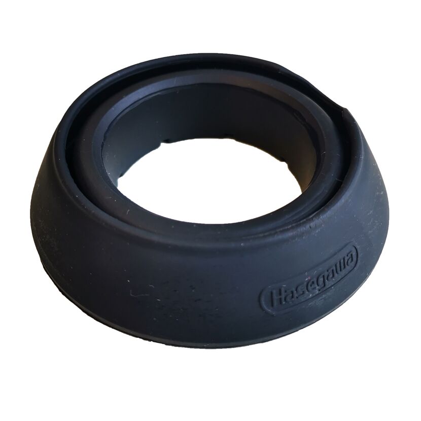 Drei schwarze Gummifüße von Hasegawa