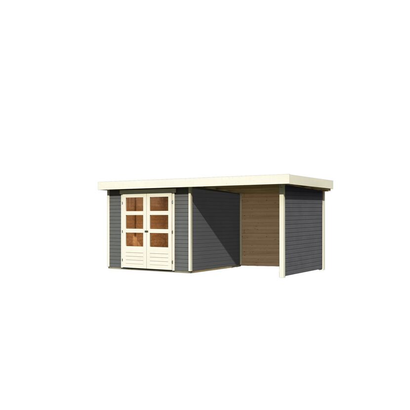 Gartenhaus mit Überdachung