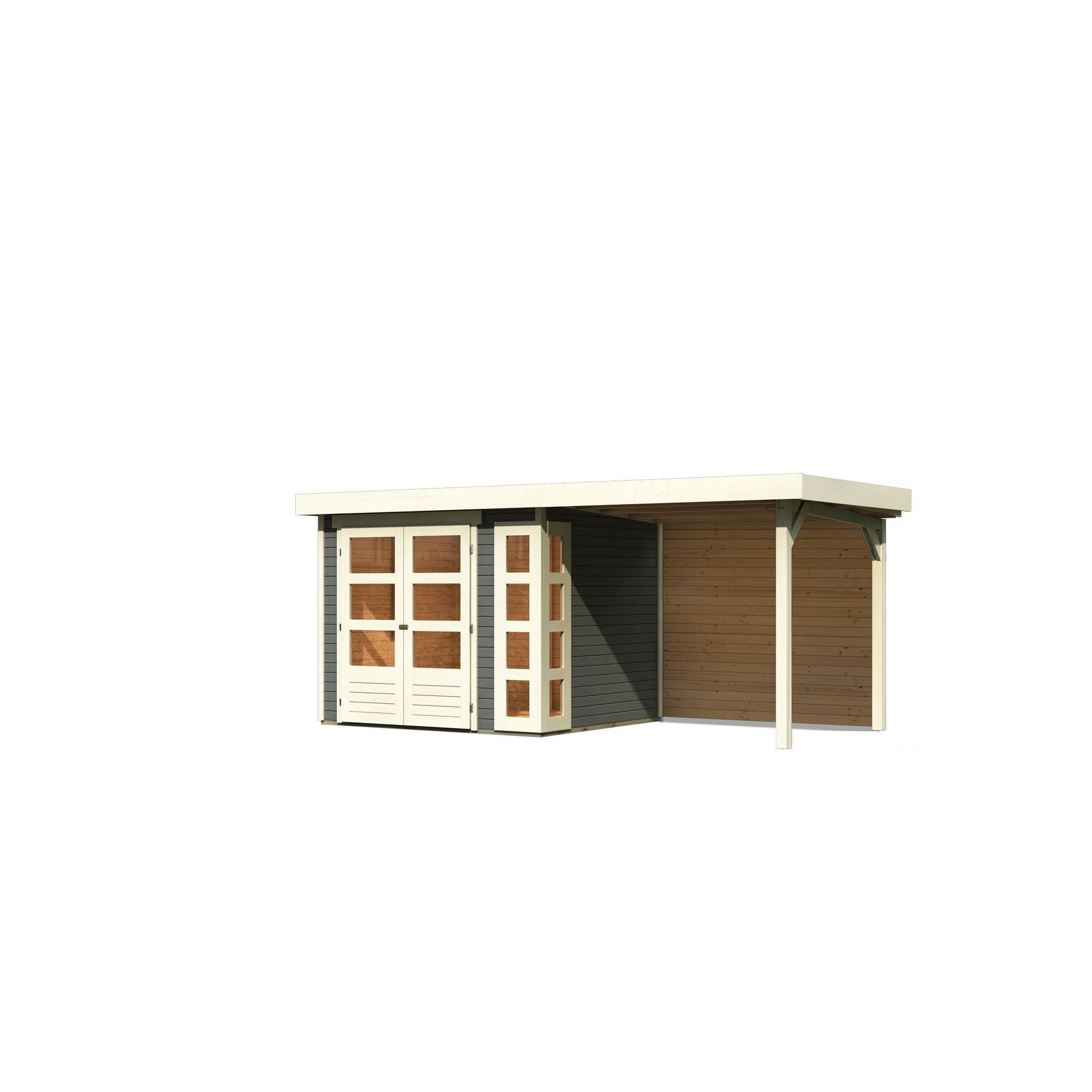 Gartenhaus mit Überdachung