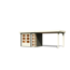 Gartenhaus-Set 'Terko 3' terragrau mit Schleppdach 528,5 x 211 x 238 cm