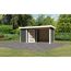Gartenhaus mit Unterstand
