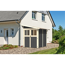 Gartenhaus 'Klosterfelde 2' terragrau 200 x 230 x 232 cm