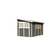 Gartenhaus 'Walsorde 4' terragrau 255 x 243 x 232 cm