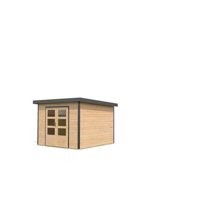 Gartenhaus aus Holz mit Doppeltür