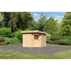 Gartenhaus aus Holz mit Pultdach