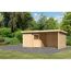 Gartenhaus aus Holz mit Schleppdach
