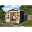 Gartenhaus 'Koberg 3' terragrau 270 x 230 x 234 cm