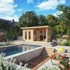 Gartenhaus Moderno mit Pool