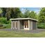 Modernes Gartenhaus mit Terrasse