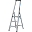 Stehleiter 'Stabilo' aluminium 3 Stufen, Standhöhe 70 cm