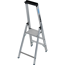 Stehleiter 'Stabilo' aluminium 3 Stufen, Standhöhe 70 cm