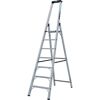 Stehleiter 'Stabilo' aluminium 7 Stufen, Standhöhe 165 cm