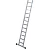 Anlegeleiter 'Stabilo' aluminium 12 Stufen, Standhöhe 210 cm