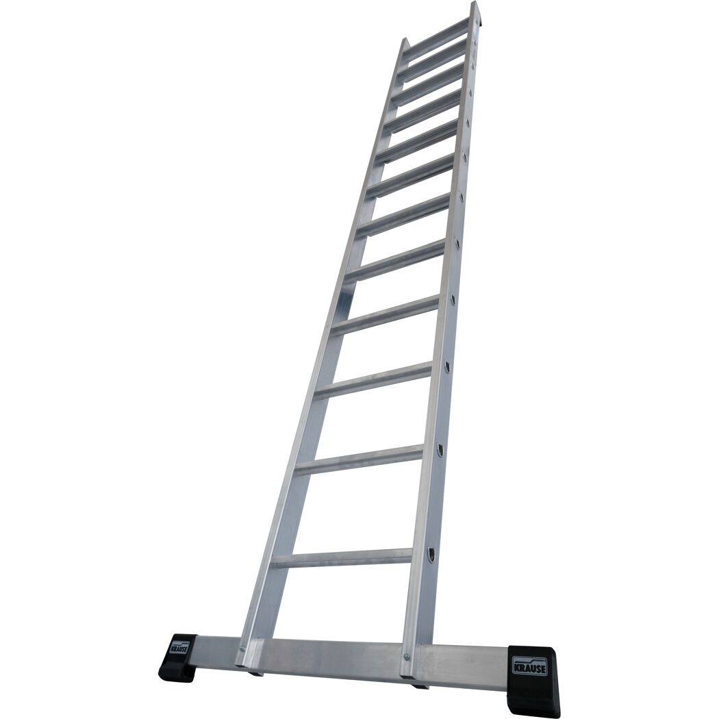 Anlegeleiter 'Stabilo' aluminium 12 Stufen, Standhöhe 210 cm