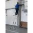 Anlegeleiter 'Stabilo' aluminium 12 Stufen, Standhöhe 210 cm