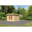 Gartenhaus 'Ried 5' naturbelassen 315 x 220 x 333 cm