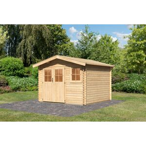 Gartenhaus 'Selsingen 3 naturbelassen 320 x 239 x 320 cm