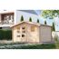Gartenhaus 'Selsingen 5' naturbelassen 407 x 241 x 320 cm
