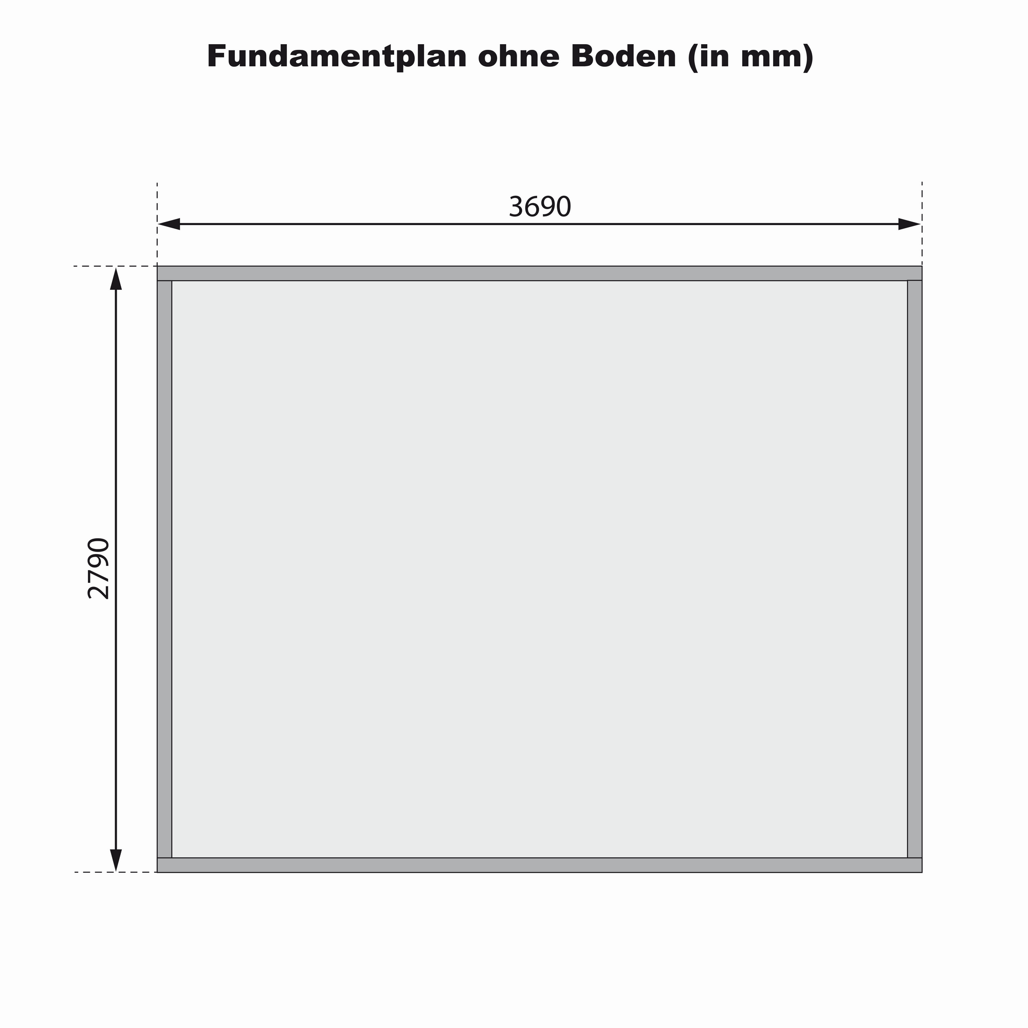 Gartenhaus 'Selsingen 5' naturbelassen 407 x 241 x 320 cm