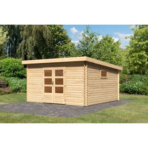 Gartenhaus 'Ahrensburg 6' naturbelassen 406 x 228 x 422 cm