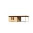 Gartenhaus-Set 'Ahrensburg 5' naturbelassen mit Schleppdach 614,5 x 217 x 333 cm