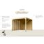 Gartenpavillon Cubus aus Holz