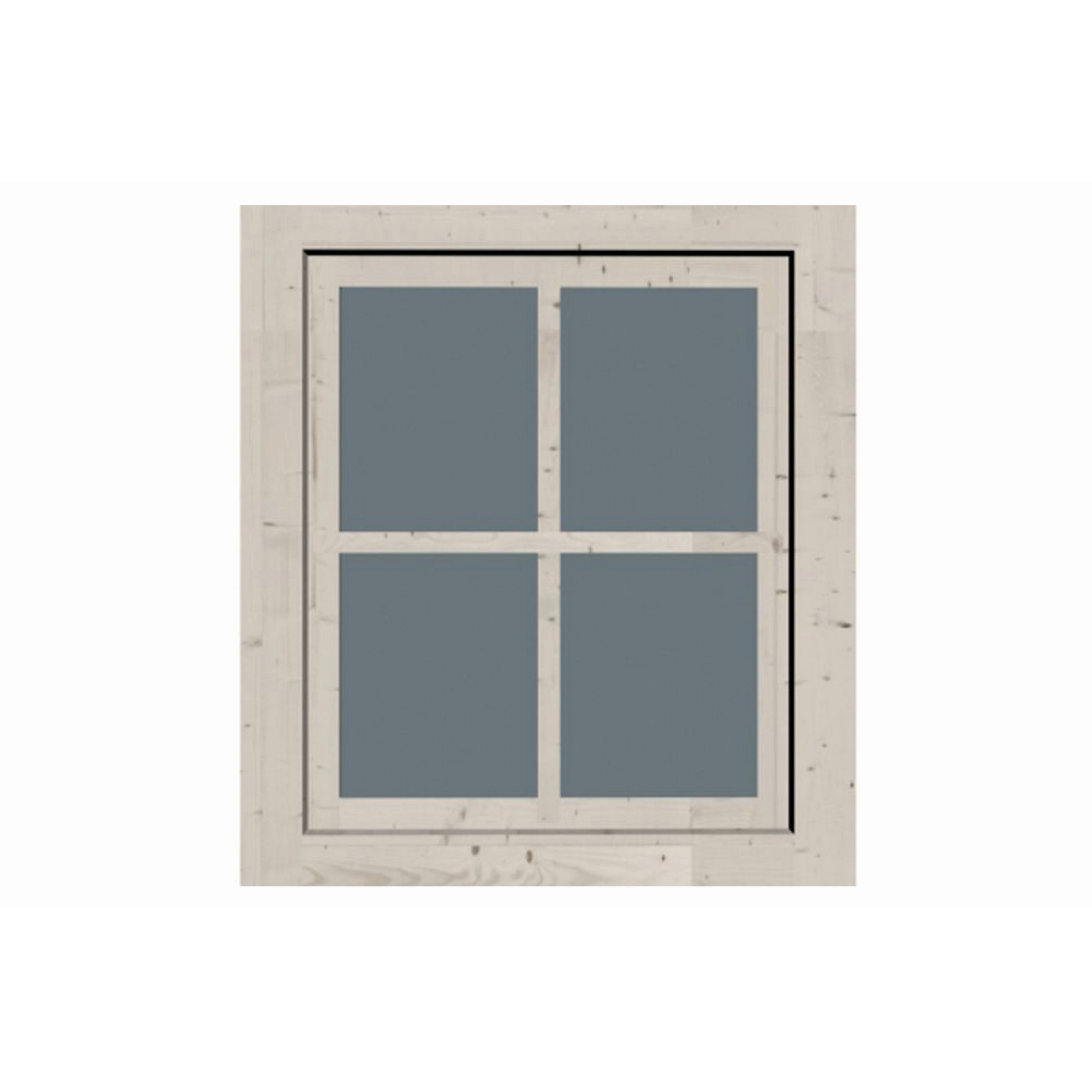 Dreh- und Kippfenster elfenbeinfarben 69 x 79,6 cm + product picture